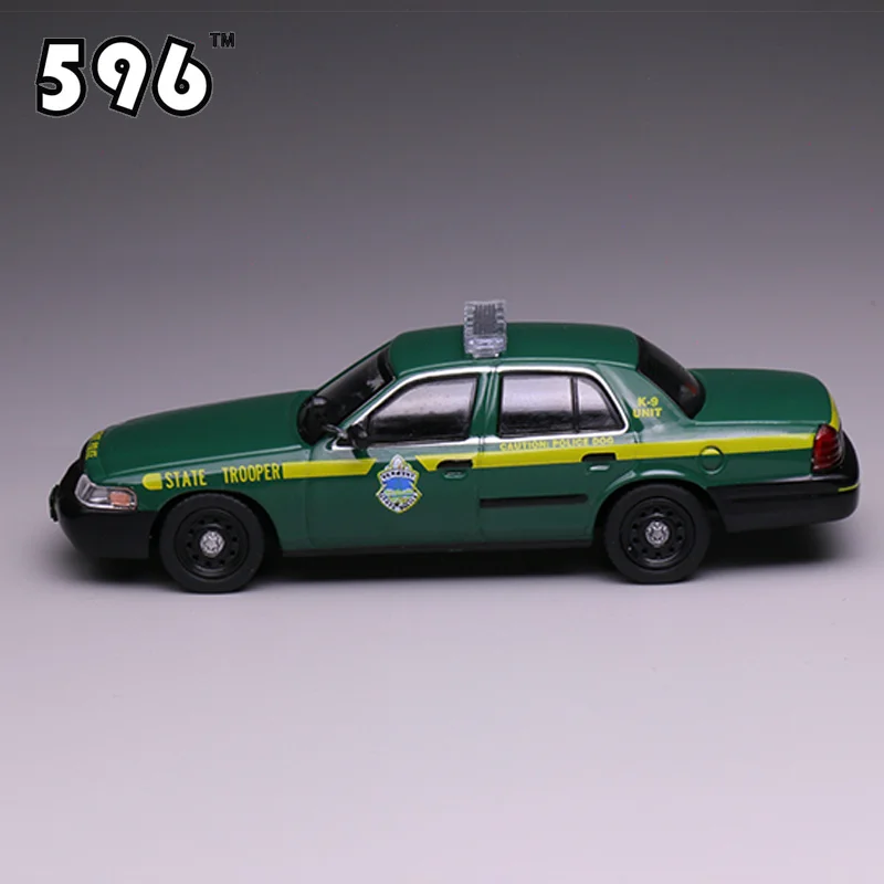 Ford CV Capitol Las Vegas policía Vermont Estado policía simulación aleación modelo 1:64 escala coleccionable juguete para regalo personalizado para mayores de 14 años