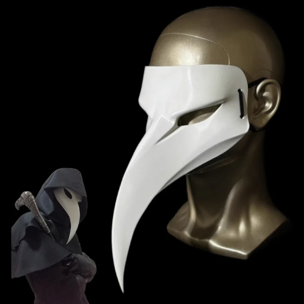 

SCP Foundation SCP-049-J The Plague Fellow Mask Doctor Schnabel Facepiece Masquerade Halloween Cosplay