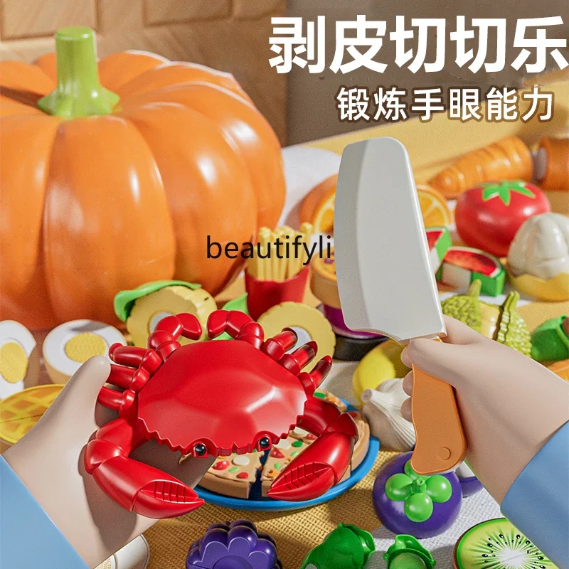 Fruitspeelgoed baby gesneden groenten appel educatieve keukenset voor kinderen cadeau
