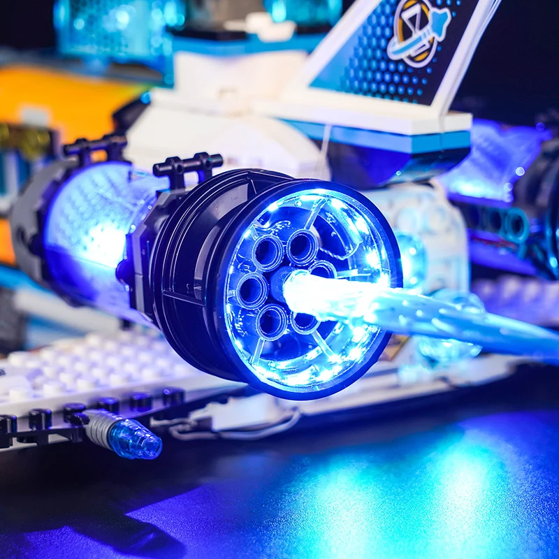 The Vonado LED light 71460 set is suitable for Mr Oz\'s Spacebus building block (only including lighting accessories)