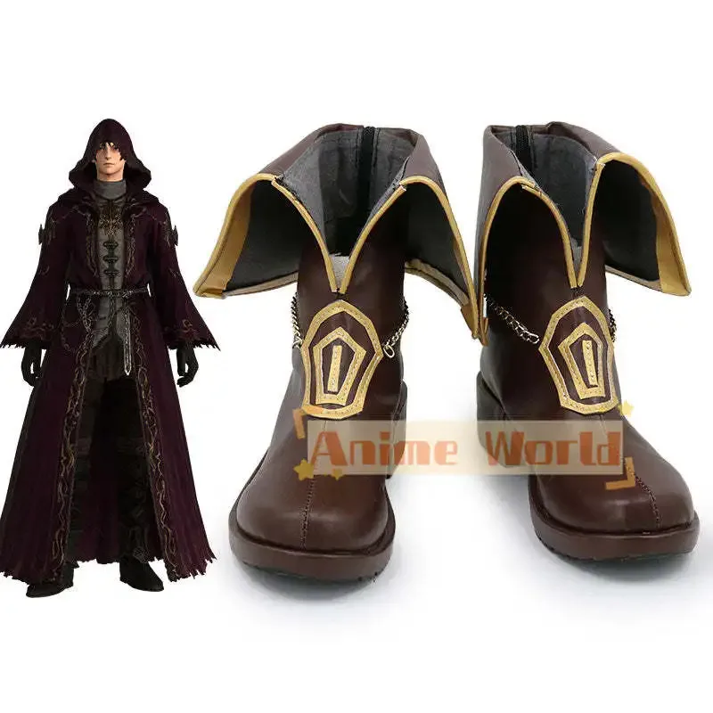 

Final Fantasy XIV FF14 Fandaniel Cosplay Shoes Halloween Boot Custom Made