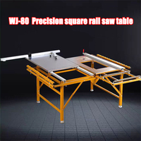 New type of woodworking push table saw multifunctional folding woodworking portable precision sawing machine worktable