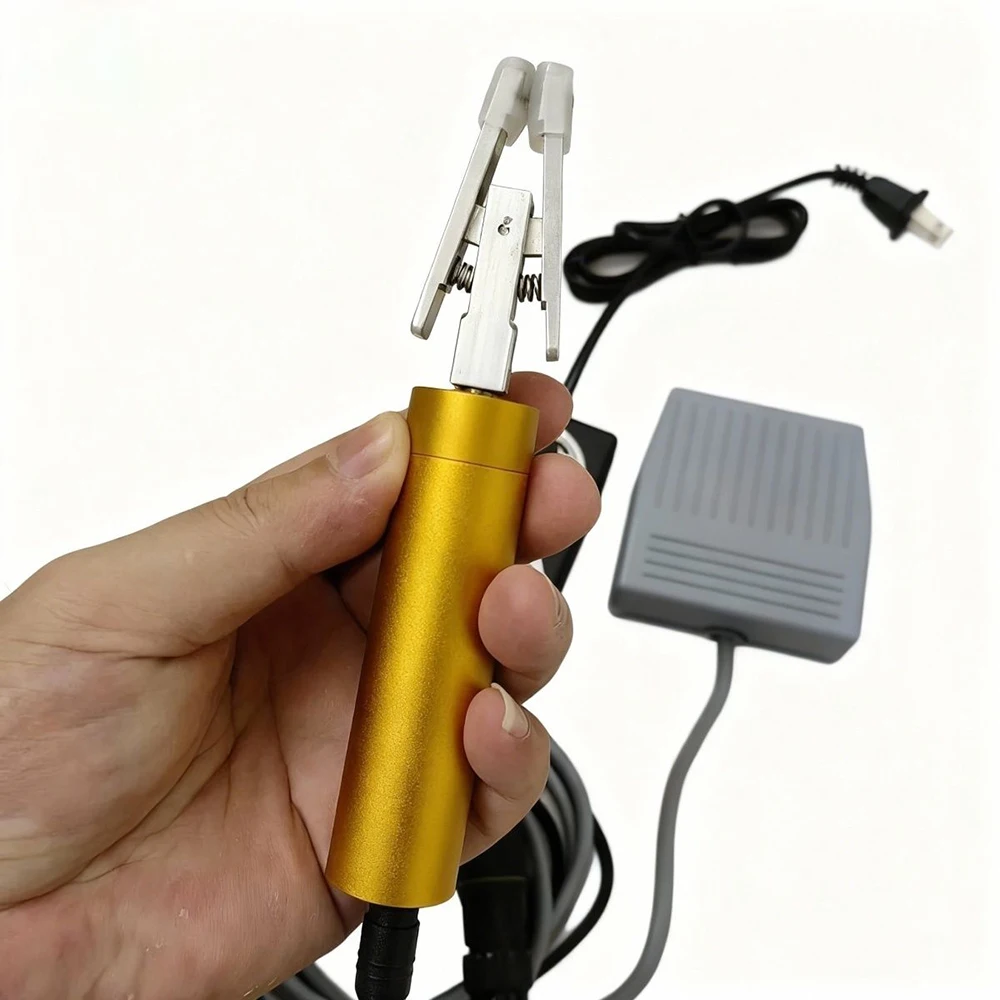 110-220V Simple Handheld Winder with Adjustable Speed ​​and Forward/Reverse Foot Switch Control