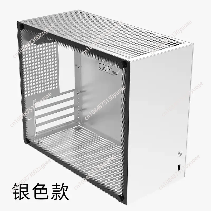 All Aluminum Case, Glass Side Transparent ATX Power K88 Mini Computer Case Premium C2P Small Case