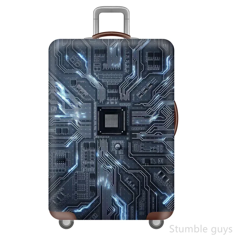 

Премиальный эластичный защитный чехол для багажа, пыленепроницаемый, устойчивый к царапинам, надежный для авиаперелетов и поездок на автомобиле, 18-32 дюйма