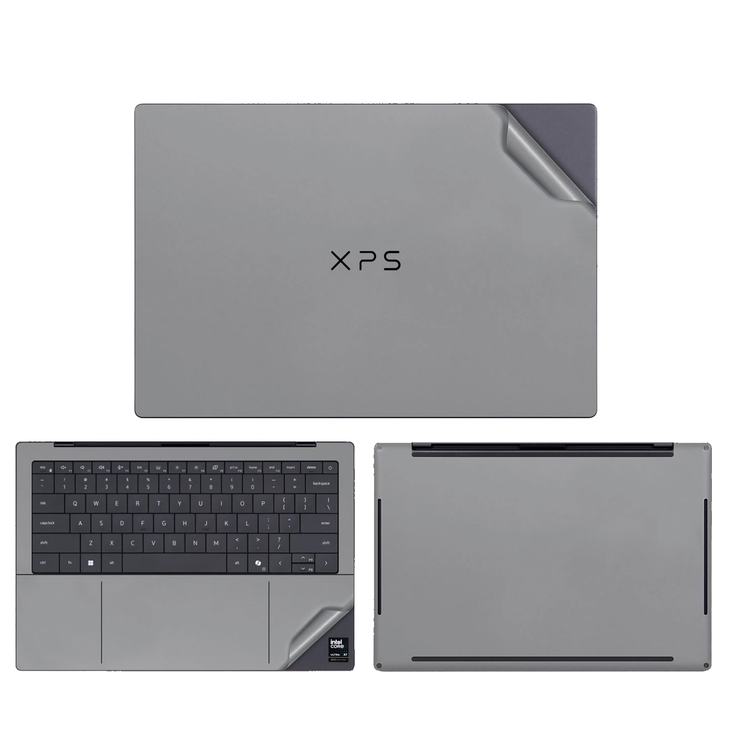Laptop Skin Stickers for Dell XPS 13 DX13260 PRE-CUT Anti-scratches Decals for Dell XPS 14/16 DA14260 DA16260 2026 Bubble-free
