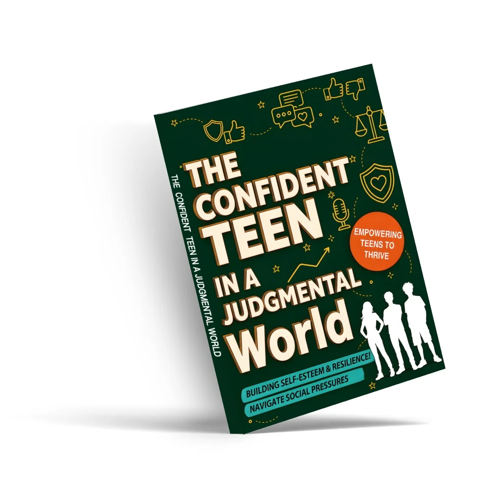 The Confident Teen in a Judgmental World, Self-Esteem Building, Social Pressure Navigation, and Resilience Growth Guide