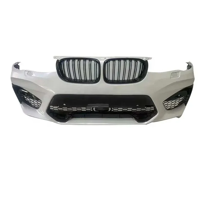 Hot selling PU Material Car Bumpers For BMWs X3 X4 F25 F26 2014-2017 Upgrade X3M X4M Front Bumper Car Bodykit