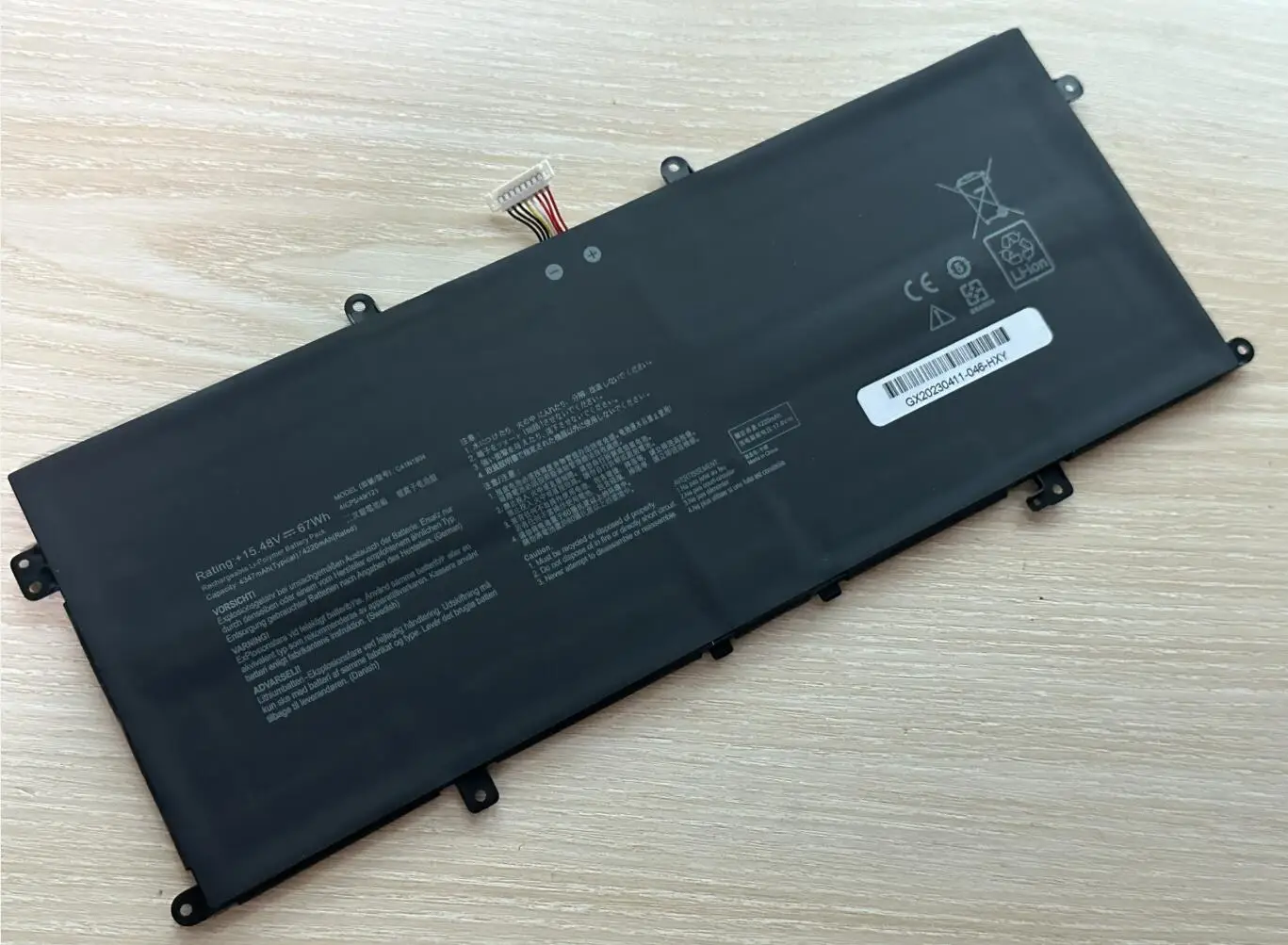 Imagem -04 - Bateria do Portátil C41n19041 C41n1904 para Asus Zenbook 14 Ux425ua Ux425ia Ux425ea Ux425ja Ux325ja Ux325ea Ux325ja Ux325ea Ux325ja Ux363ea