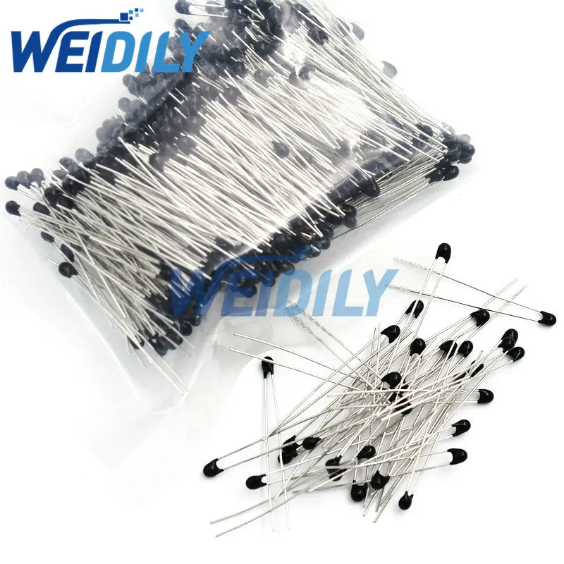 10PCS MF52AT MF52 MF52B 3950 NTC Thermistor Thermal Resistor 5% 1K 2K 3K 4.7K 5K 10K 20K 47K 50K 100K 102-104 Resistance New