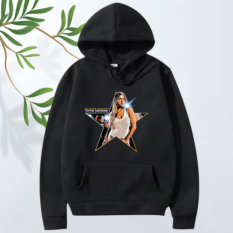 

Tate McRae Classic graphics hoodie 2025 men women fashion cool vintage Long sleeve Sweatshirt with print oversized hoodie unisex