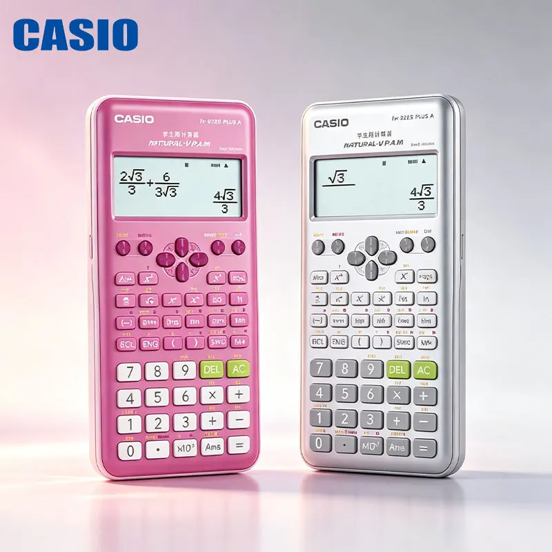Casio Fx-82ES PLUS/FX-50F II Waterproof and Splash-Proof Calculator for Restaurant and Store Cashiers, Commercial Office Use
