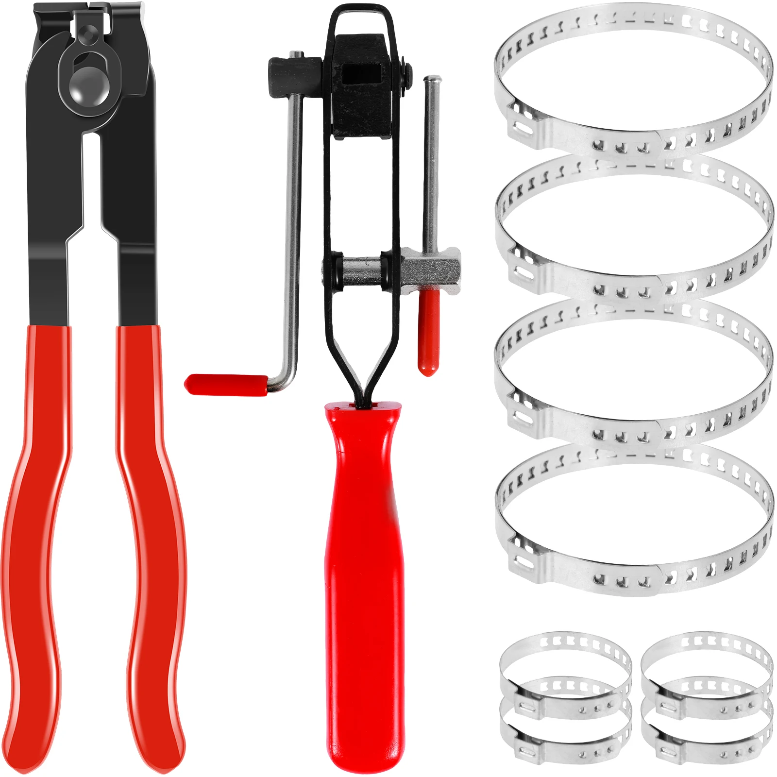 

Набор профессиональных клещей для фиксации пыльников ШРУСа из нержавеющей стали, инструменты для обжима патрубков, клещи для фиксации пыльников или зажимы для пыльников ШРУСа для автомобилей