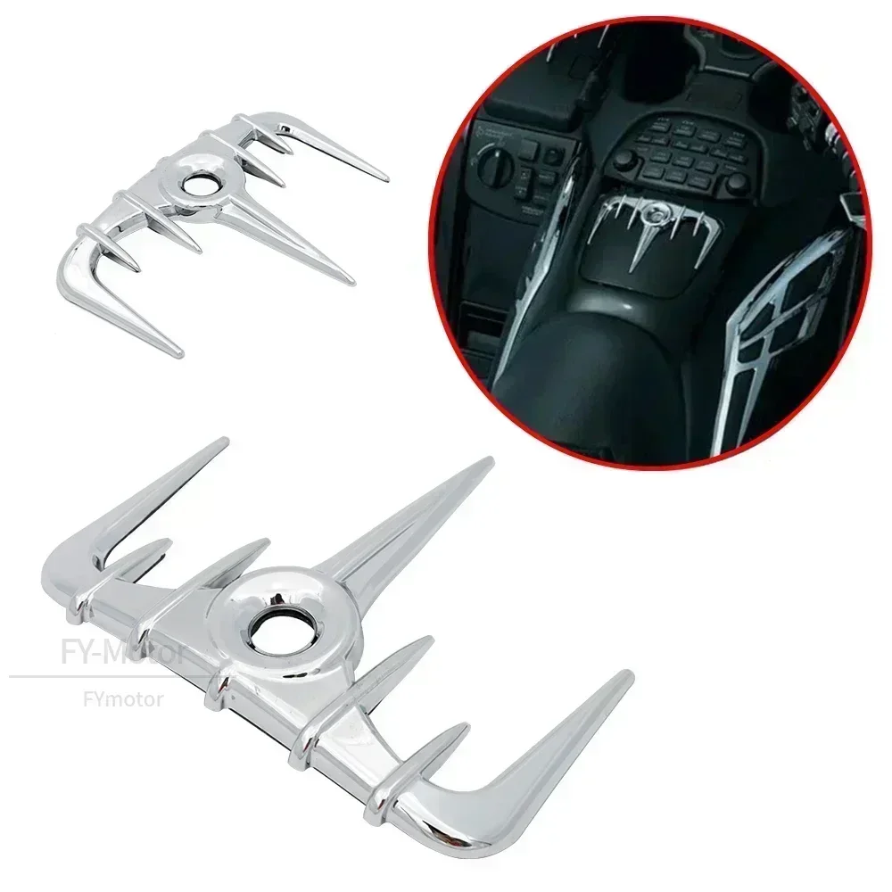 Motorcycle Fairing Gas Tank Door Trim Decoration  Parts Fit For Honda Gold Wing Goldwing GL1800 2001-2011