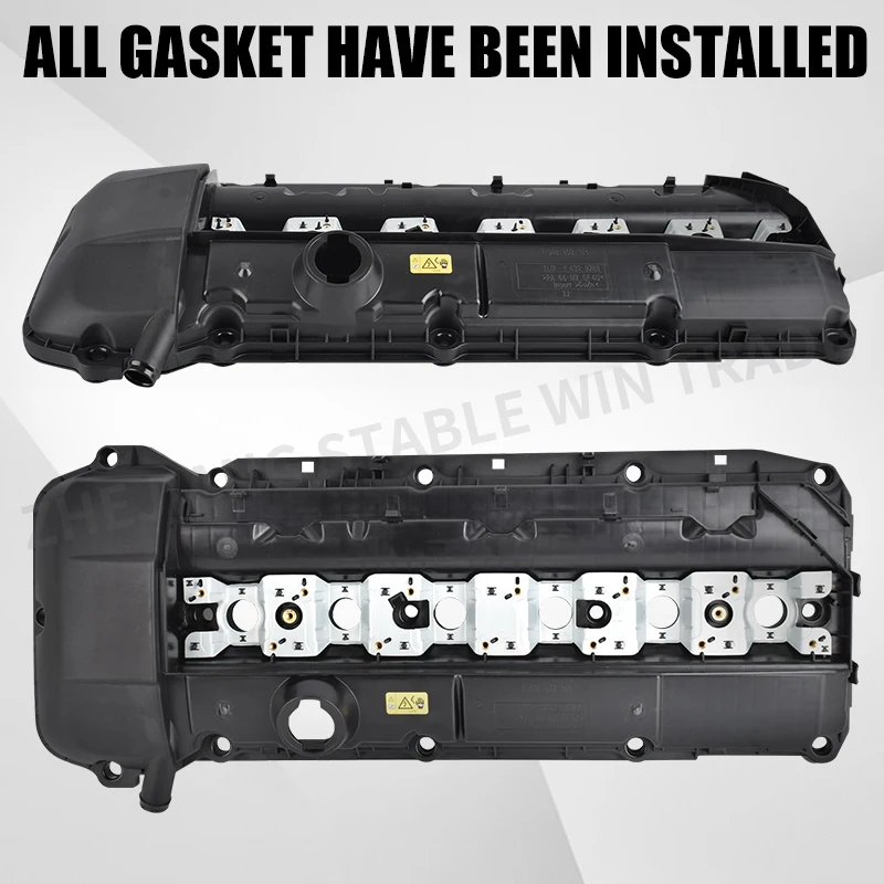 11121432928 Engine Valve Cover Cylinder Head 11121748630 For BMW M52 M54 M56 325Ci 330i E39 E46 X5 Z3 2.5 2.8 3.0L 11121726537