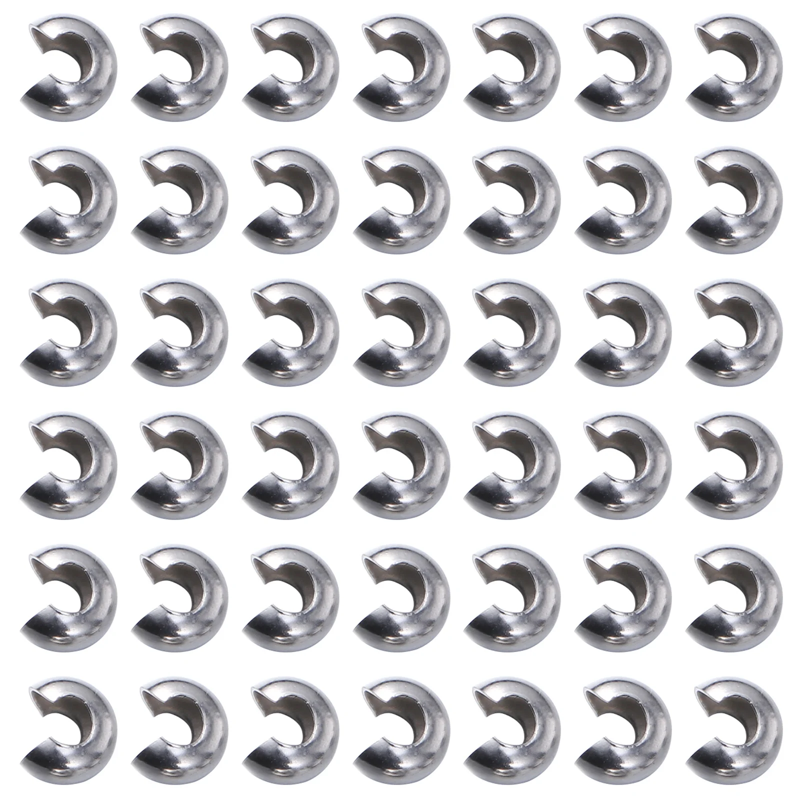 

200Pcs Stainless Steel Hook Clasps Durable Jewelry Buckles for DIY Bracelet Necklace Accessories Hook Clasps Chain Buckle