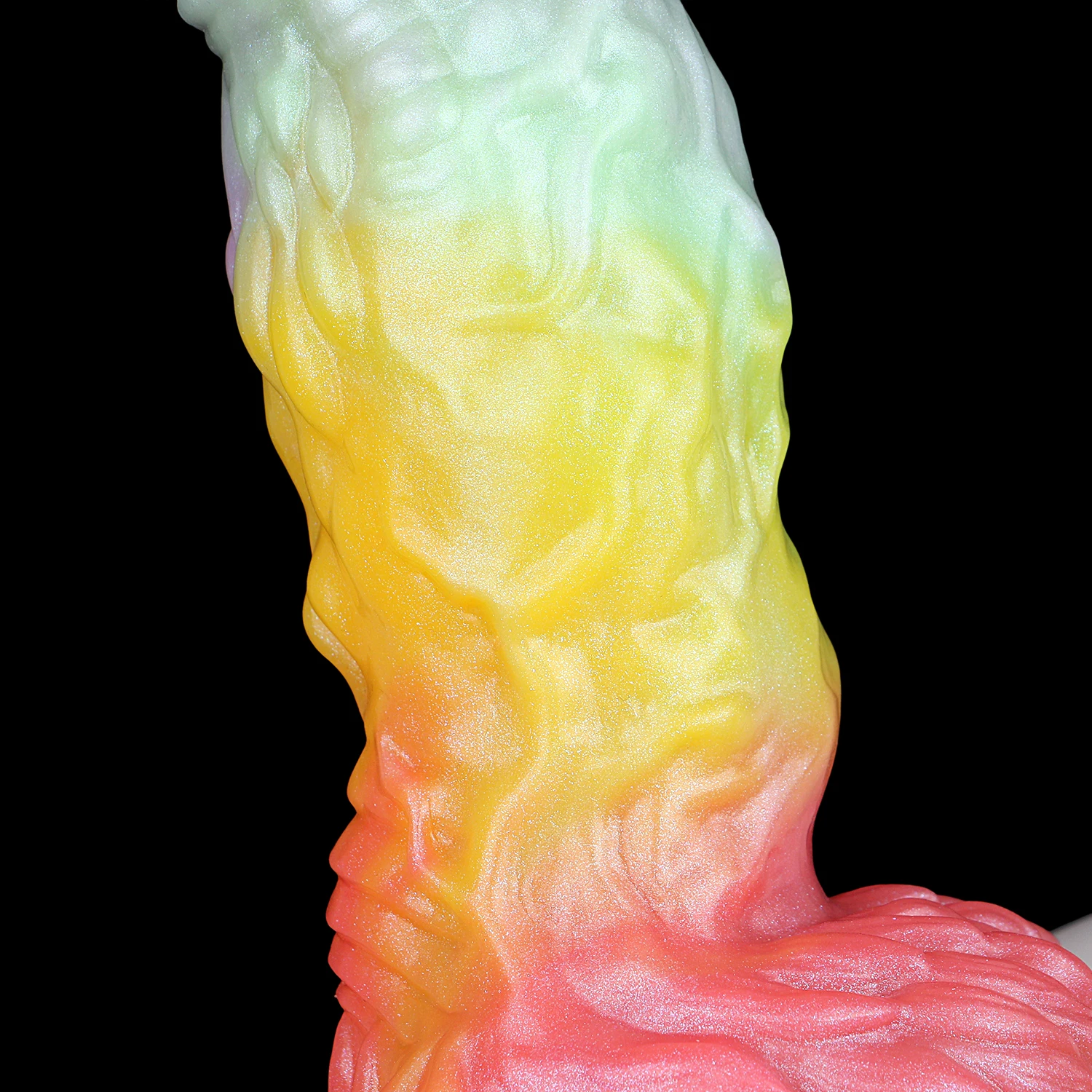 SHAZ Noszone na ciele nakładki na penisa z serii Monster, ażurowe slipy z dildo dla mężczyzn, silikonowy przedłużacz penisa, nakładka na penisa, zabawki erotyczne dla dorosłych