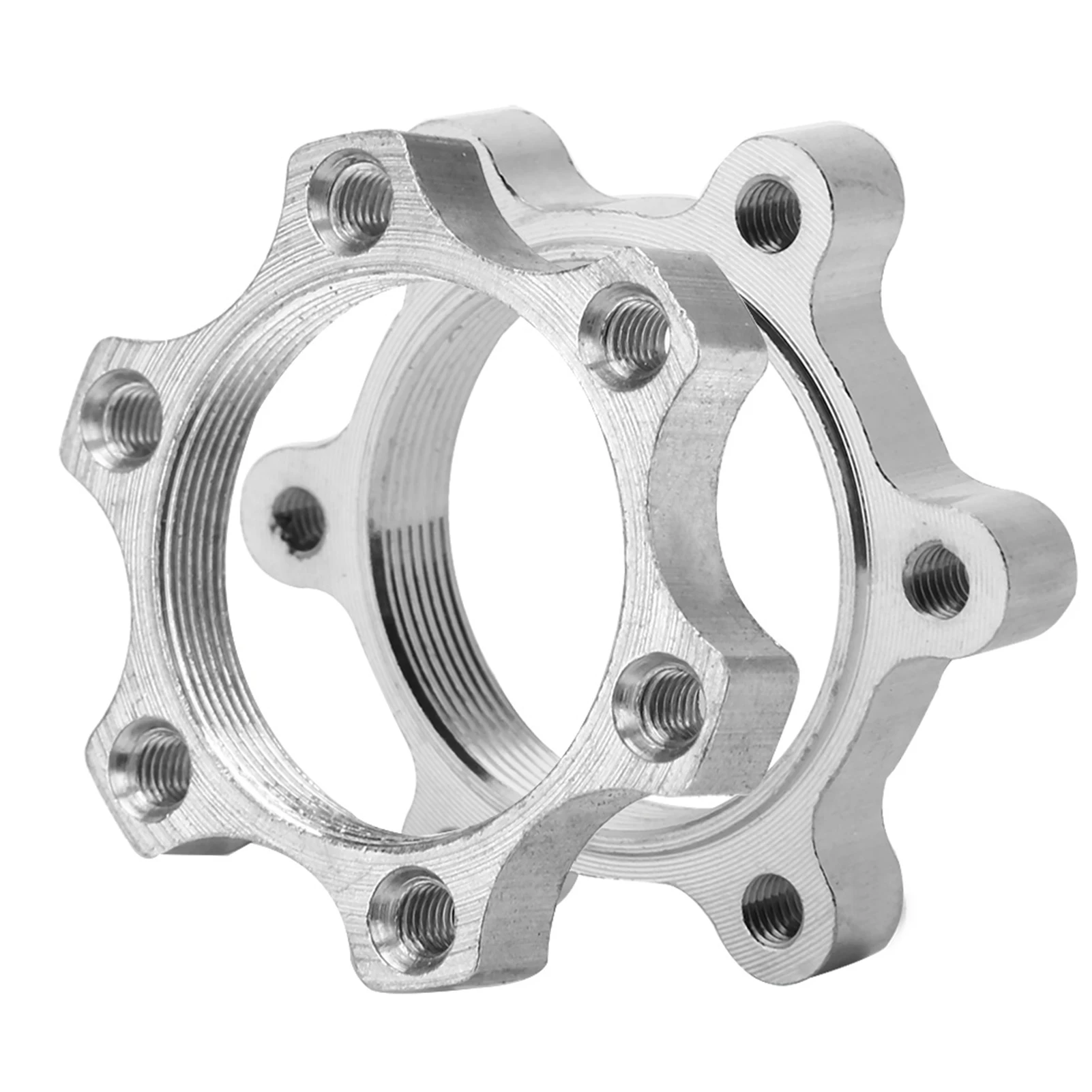 Hub Disc Brake Rotor Adapter  Freewheel Threaded Hubs Disk Disc Brake Rotor 6 Bolt Rotor Adapter Replacement Part