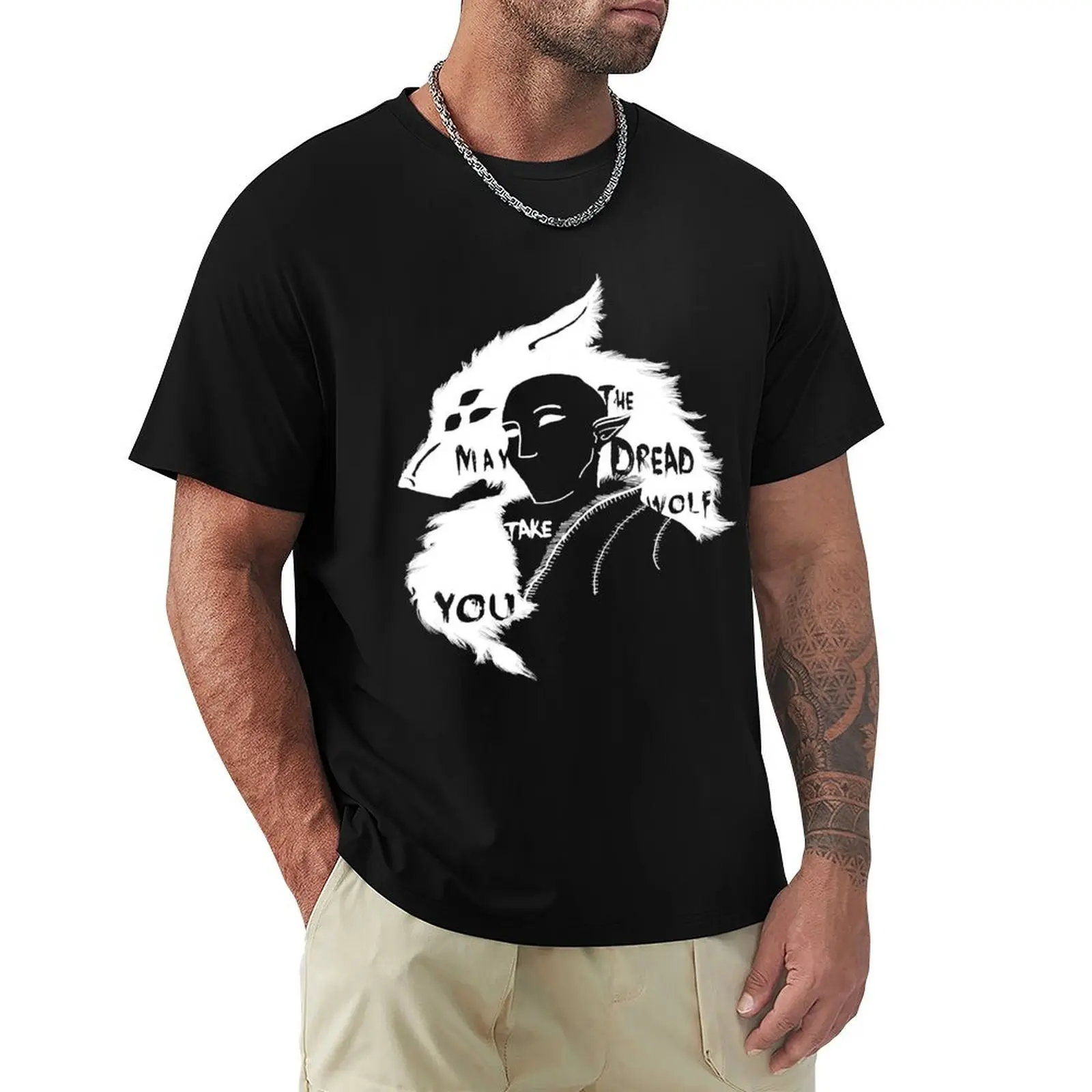 May the Dread Wolf Take You T-Shirt Work Duty Casual T-Shirt