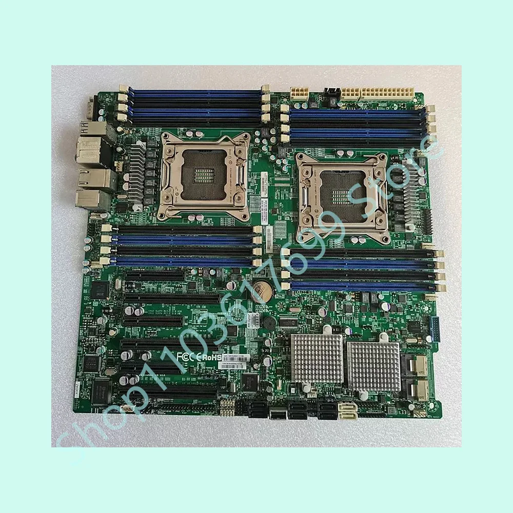 For Supermicro Two-Way Workstation Server Motherboard LGA2011 C602 X9DA7