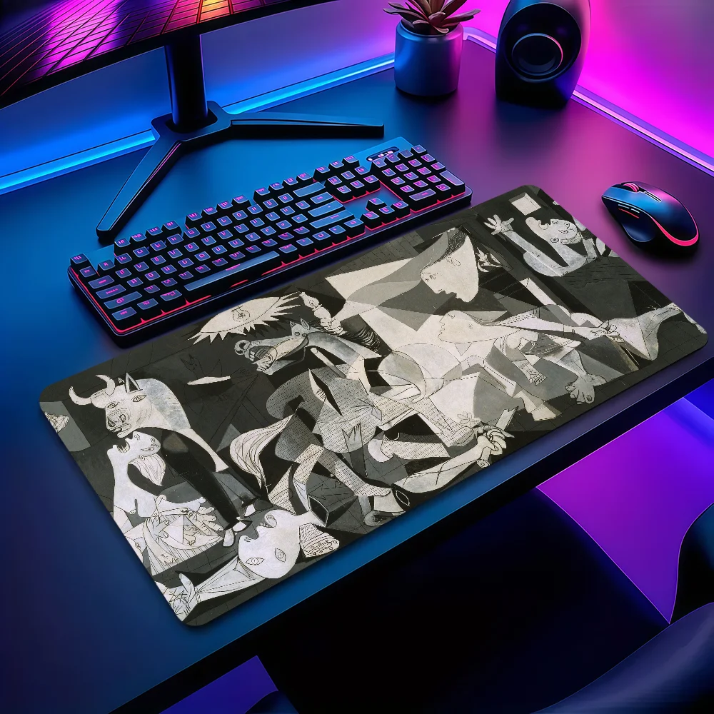 

Art P-Pablo P-Picasso Fashion Mouse Pad Non-slip Thickened MousePad Large Writing Lockedge Office Student Gaming Cushion