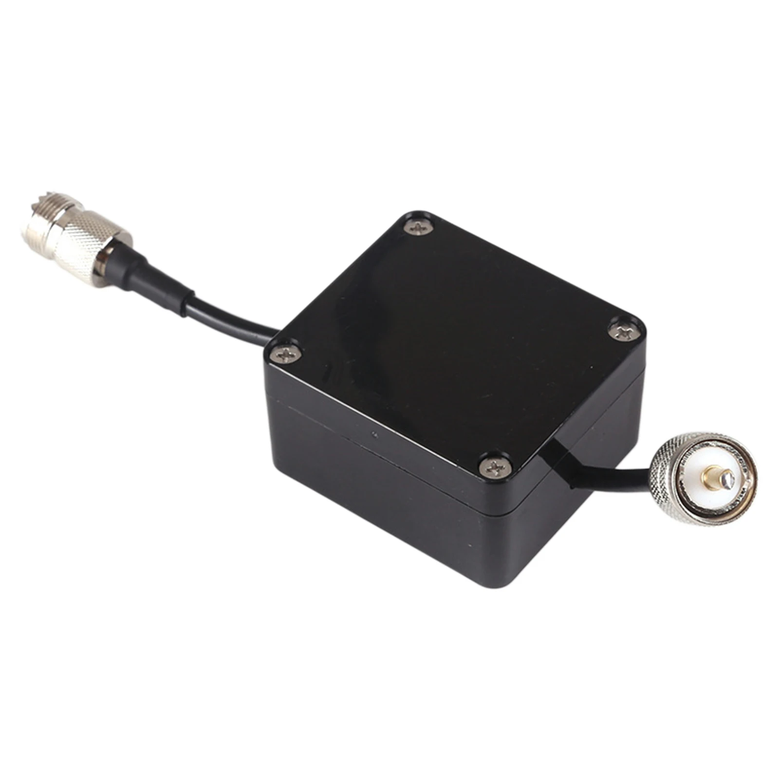 1.8-30MHz Shortwave Choke Magnetic Rings with PL-259 To SO-239 Connector 1:1 Current Balun for Ham Radio Antenna Communication