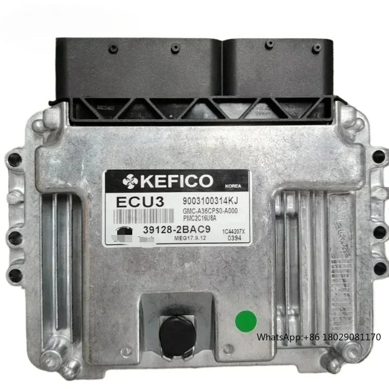 Unidad de Control electrónico de placa de ordenador de motor de coche Original ECU3 39128-2BAC9 compatible con Hyundai MEG17.9.12 ECU 391282 BAC9