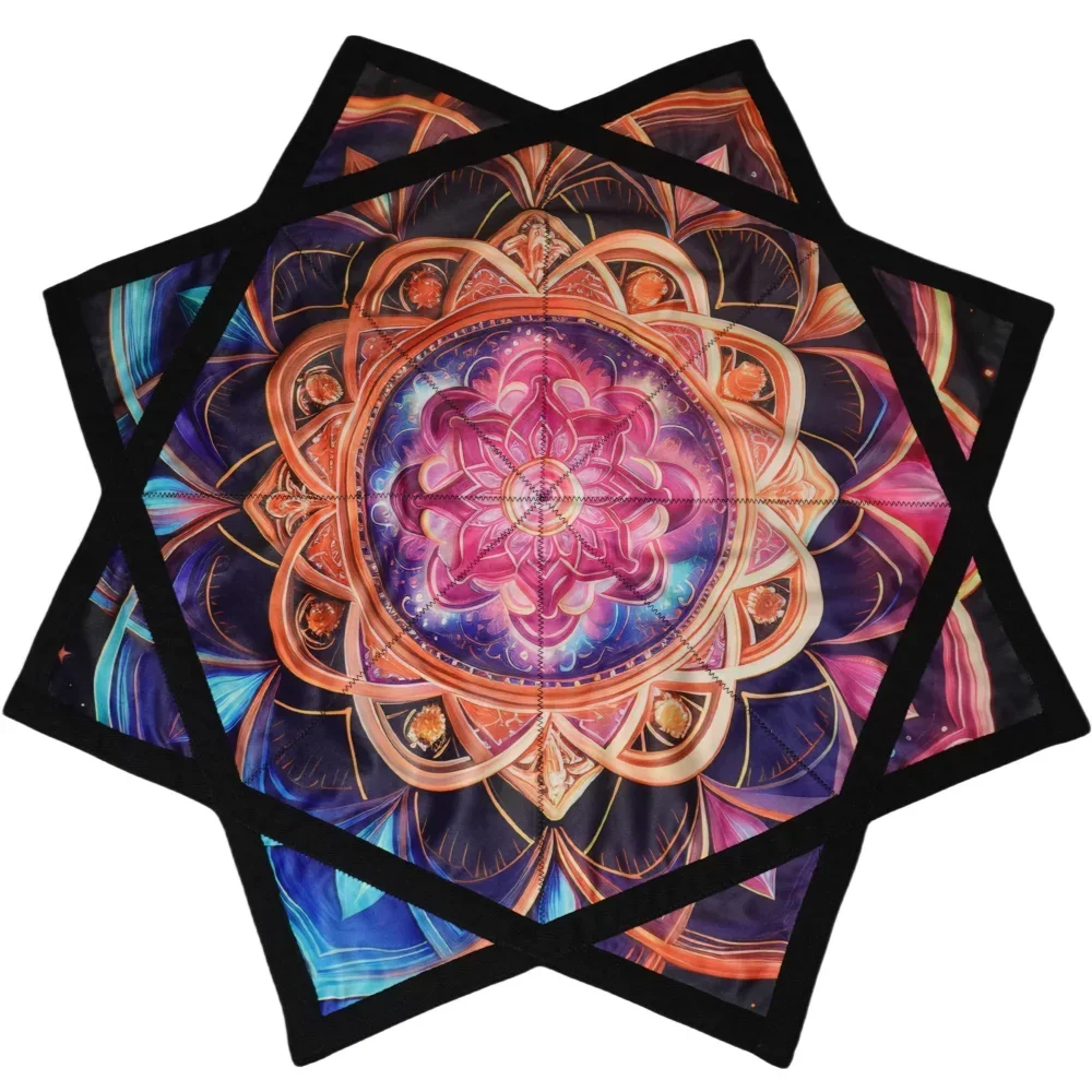 Dapo star universe printed pattern double-sided printed UV purple light dapo star mandala flying