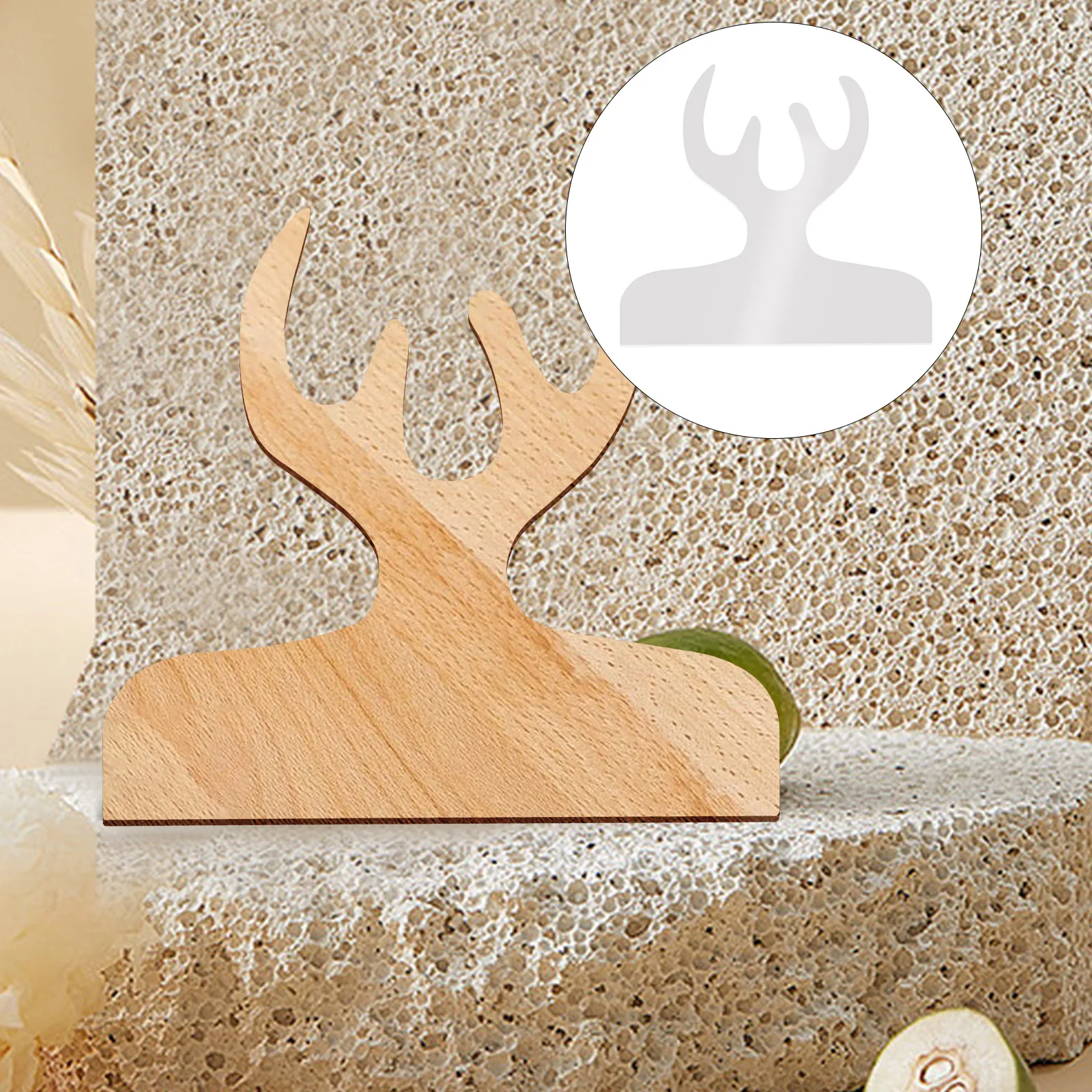 

Acrylic Cutting Board Handle Template Charcuterie Kitchen Tool Transparent DIY Supply Reusable Templates Cutting Board Making