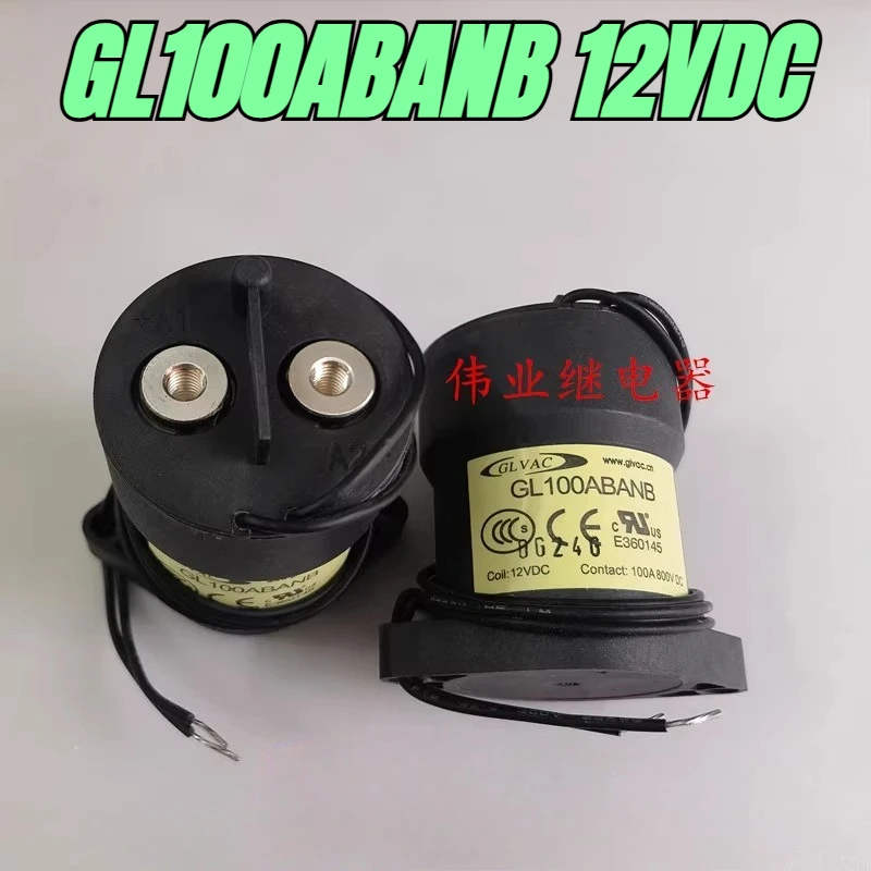 

（Brand New）1pcs/lot 100% original genuine relay:GL100ABANB 12VDC 100A 800VDC New energy relay contactor
