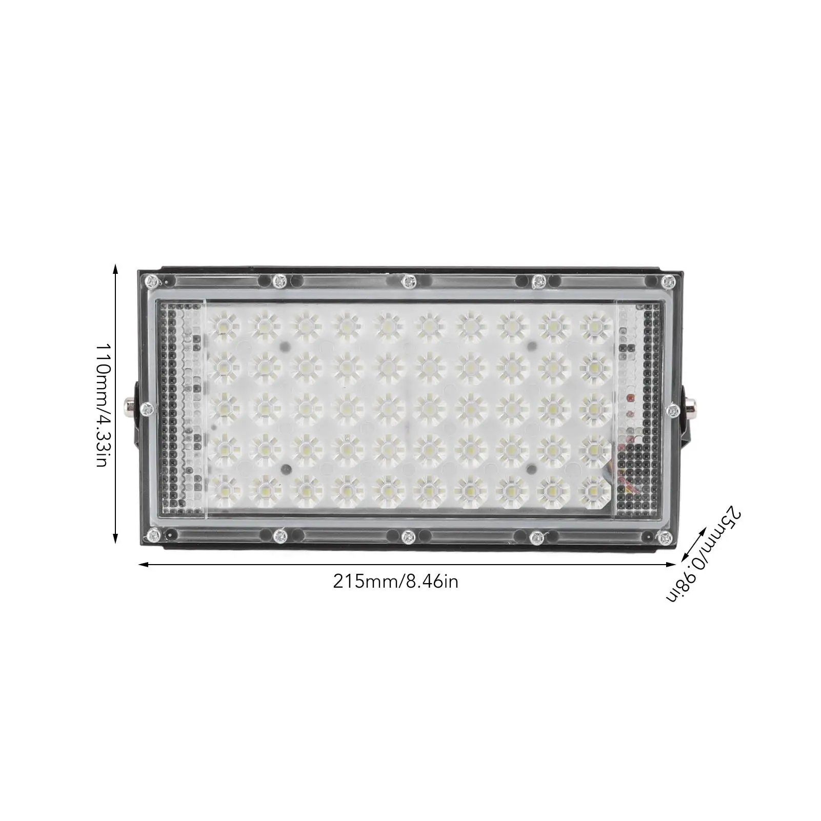 50W Outdoor LED Flood Light, 6000K Bright  Security Lighting for yard - AC110V