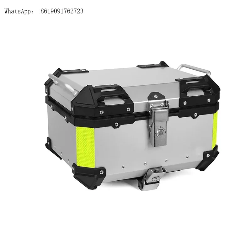 

Лидер продаж на заводе 35 л серебряные F2-MOTO мото алюминиевые верхние коробки мотоциклетная хвостовая коробка маленькая