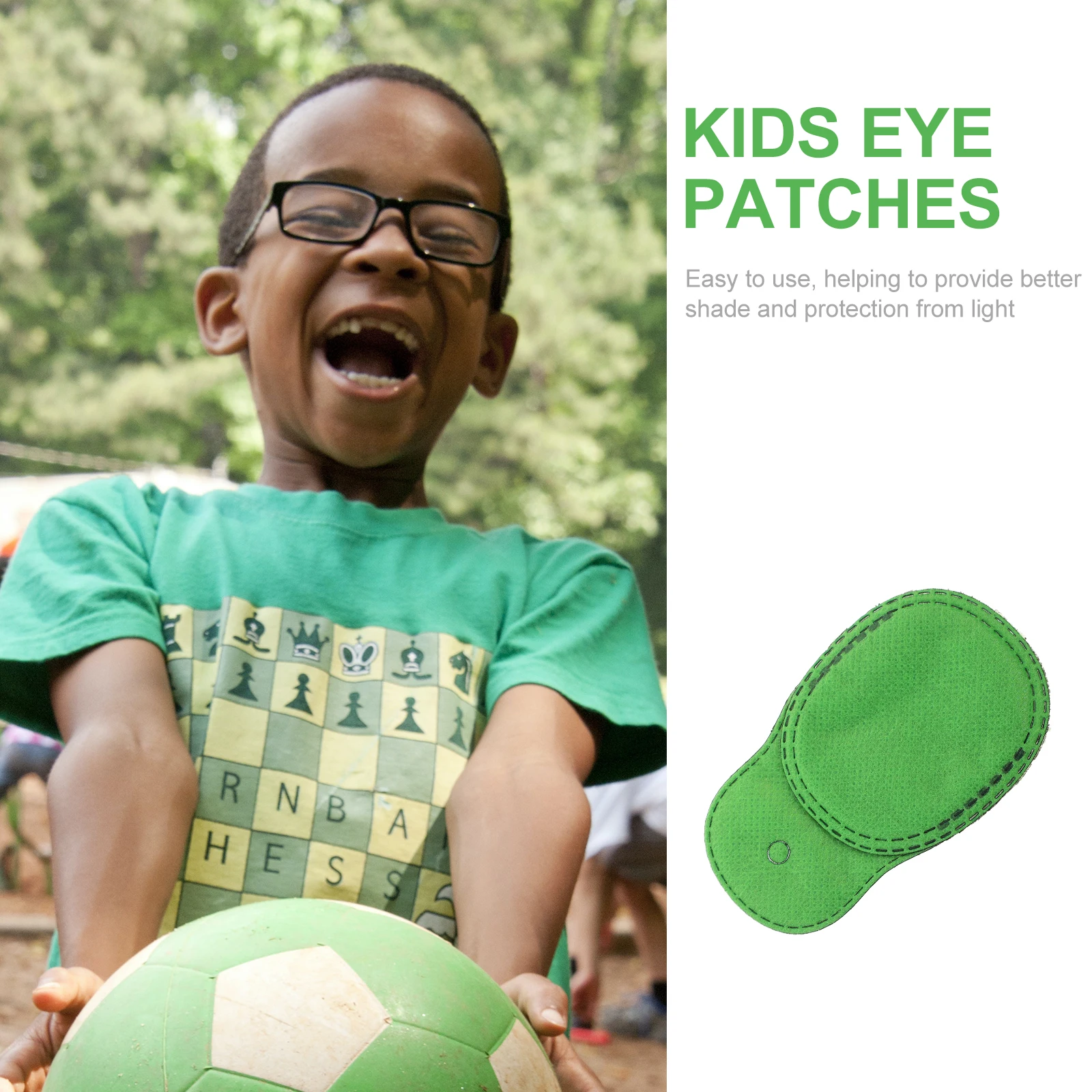 

18 Pcs Children's Blind Eye Patch Mask Pads Kids Patches Breathable Amblyopia Bandages Non-woven Fabric Eyeshade