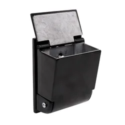 Ashtray wall-mounted 95*70mm aluminum alloy ashtray bracket creative personality outdoor smoking public place