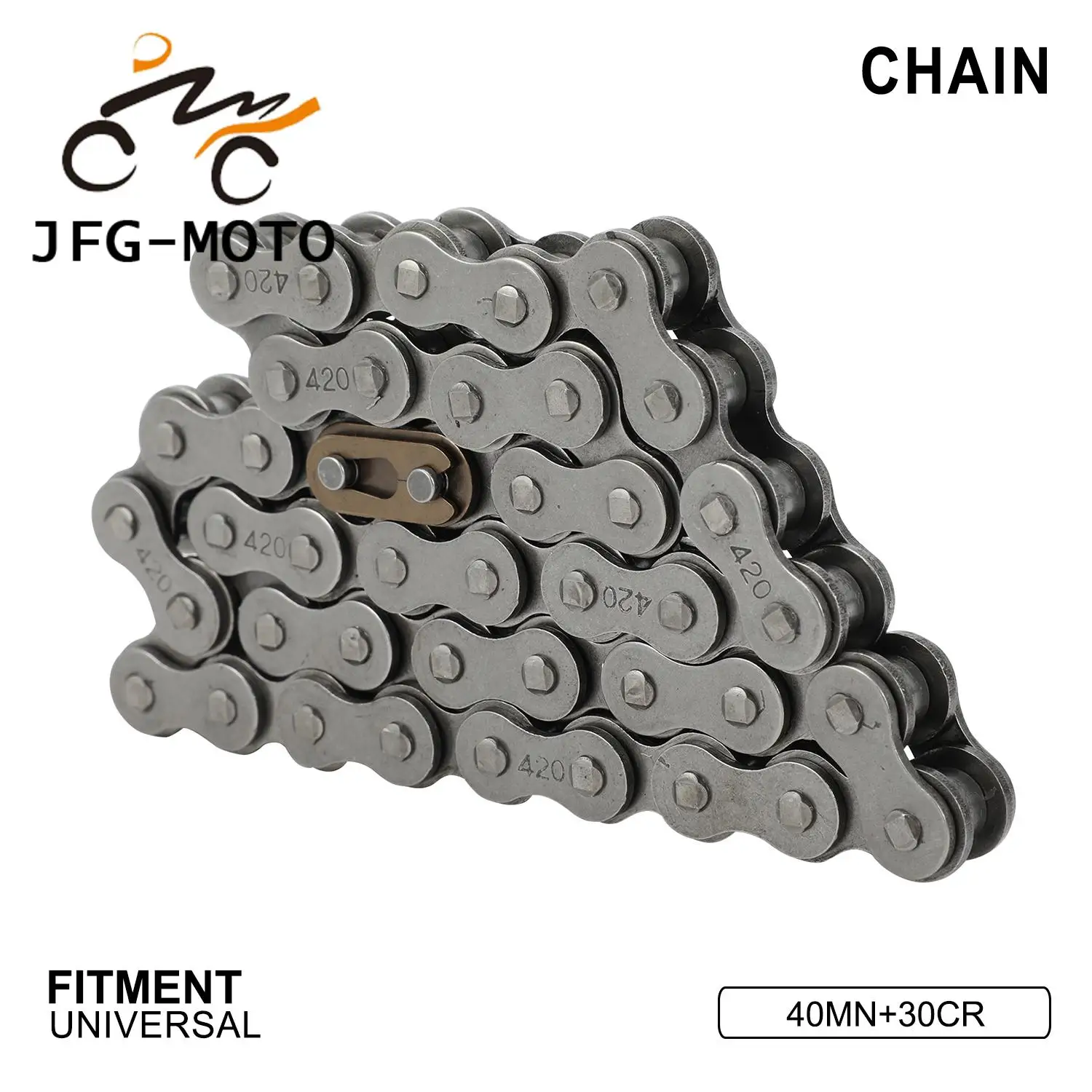 

Motorcycles Accessories Driving Chain 420 42L 90L Chain Alloy Steel For Honda KTM CRF XR 50 110 SSR DHZ WPB Dirt Pit Bike Parts