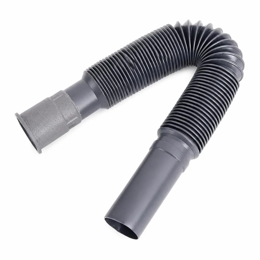 2 Pack Plastic Material Drain Hose Expandable Design Corrugated Tube Sink Pipe Deodorant Function Flexible Drain Pipe