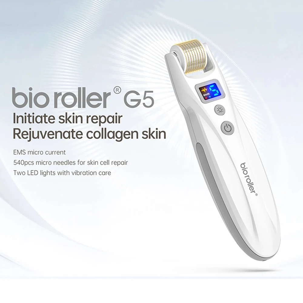 Bio roller G5 sostituisci 540 Titanium Needle Derma Roller heed Microneedle Roller per dispositivo Bio Roller G5