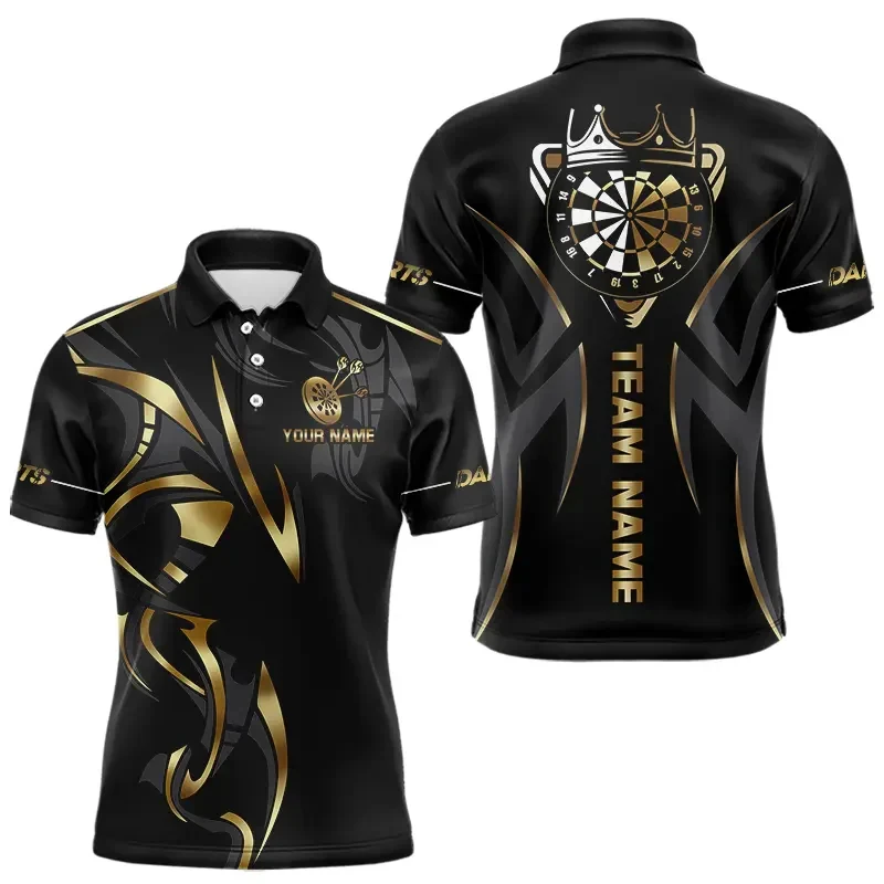 Fashion 3D Print Polo Shirts for Men & Kids