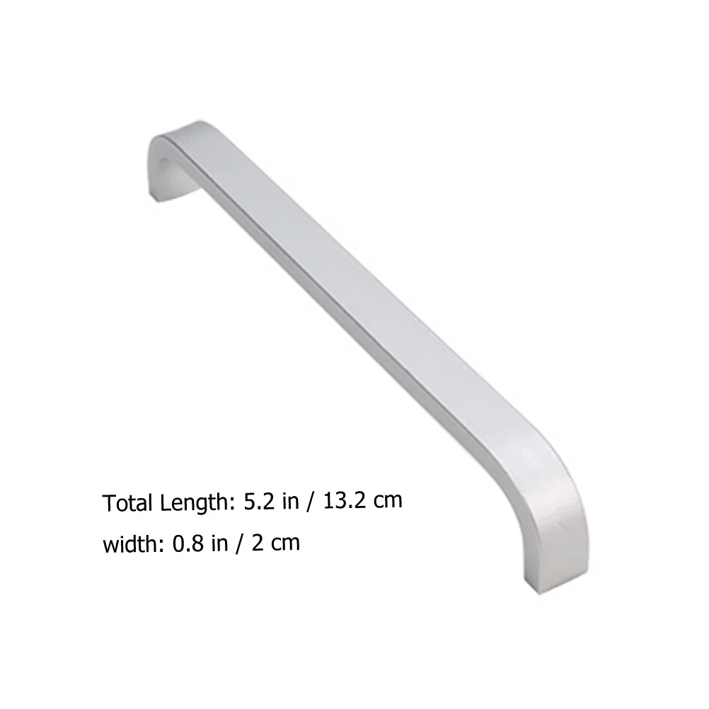 

20Pcs Aluminum Alloy Door Handles Stylish Modern Cabinet Drawer Knobs Furniture Pulls Wardrobe Cupboard Hardware