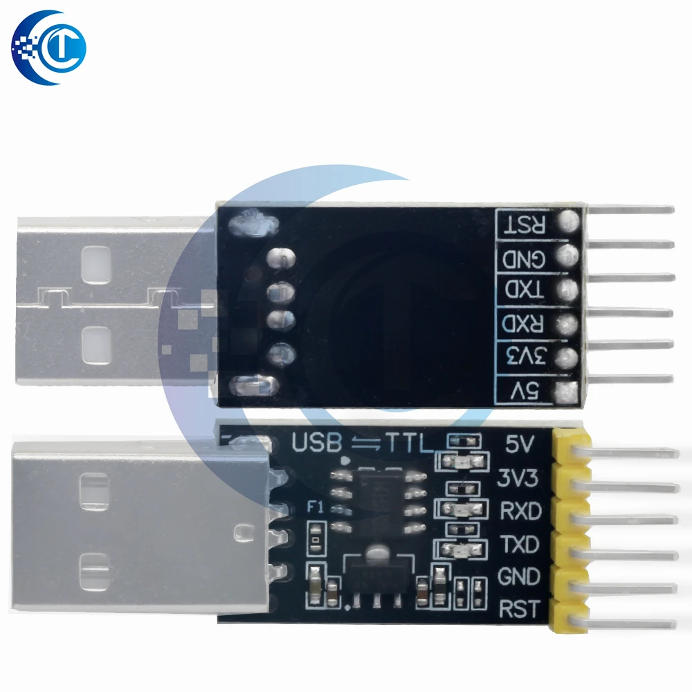 CH340N Module USB to TTL Serial Adapter, CH340 Downloader, Single-Chip Microcomputer UART Download Module