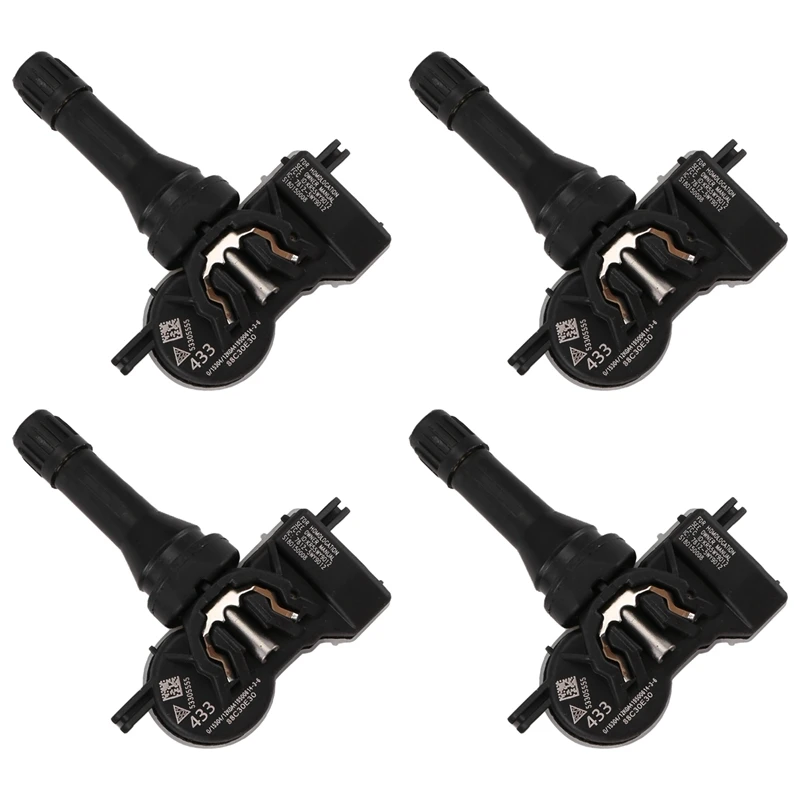 4PCS TPMS 433MHZ 53305555 Tire Pressure Sensor For Chrysler 200 Pacifica Dodge Dart Jeep Grand Wagoneer 68105280AF