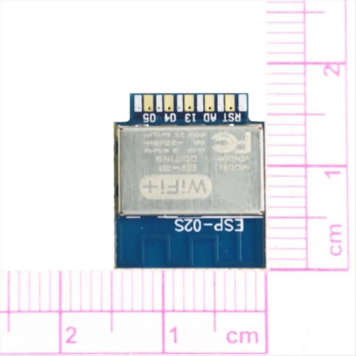 Punctual- 10Pcs ESP-02S Wi-Fi Module Serial Golden Finger Package ESP8285 Wireless Transparent Transmission for ESP8266