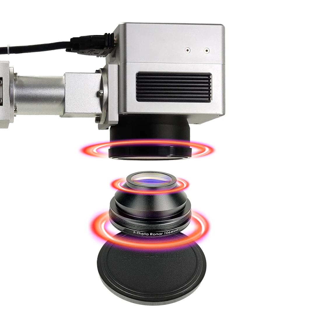 Lente Ronar f-theta de longitud de onda de Singapur, 1064nm, para máquina de marcado láser, 70x70mm, 110x110mm, 175mm x 175mm, 200mm x 200mm, 300x300mm