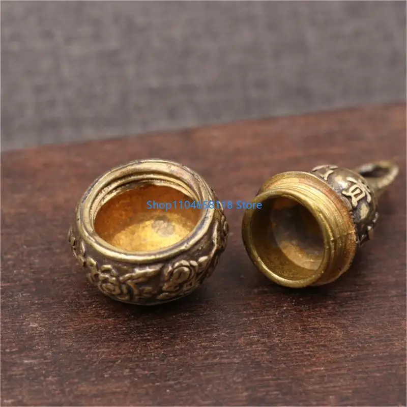 

Gourd Jewelry Pendants Brass Texture for Jewelry Making and Craft Enthusiasts