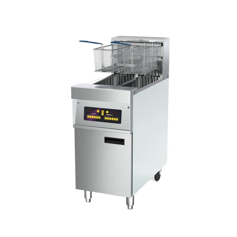 Vertical Electric Fryer 30L Large Capacity Fried Chicken Ribs, Chicken Wings, French Fries, Fryer