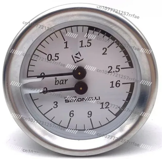 

Coffee Machine Pressure Gauge Coffee Machine Double Pointer Pressure Gauge Coffee Machine Accessories