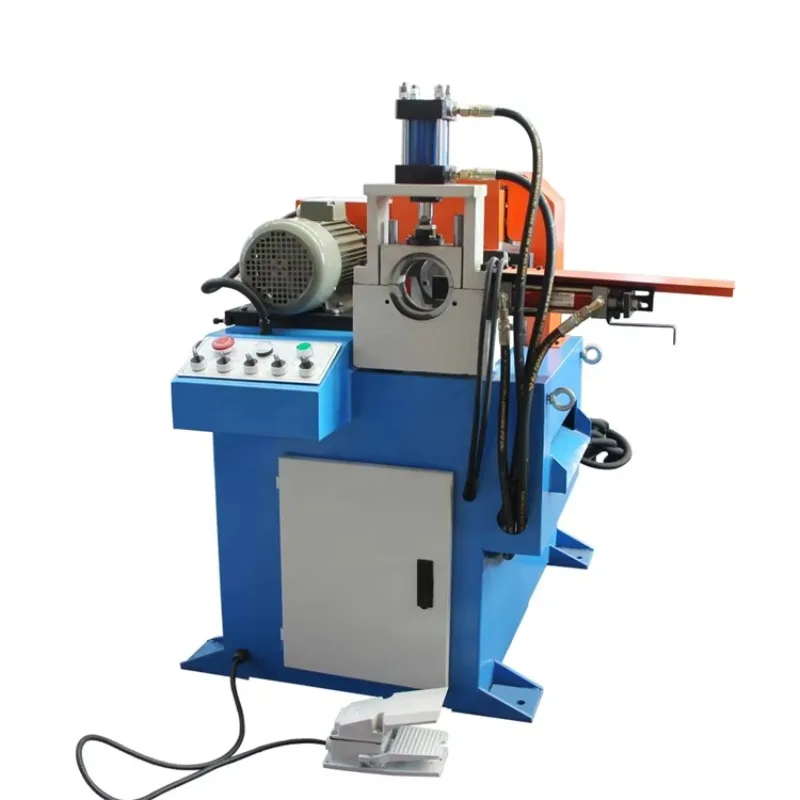 Automatic Hydraulic Single End Pipe Bevel Machines Tube Metal Rod Chamfering Machine