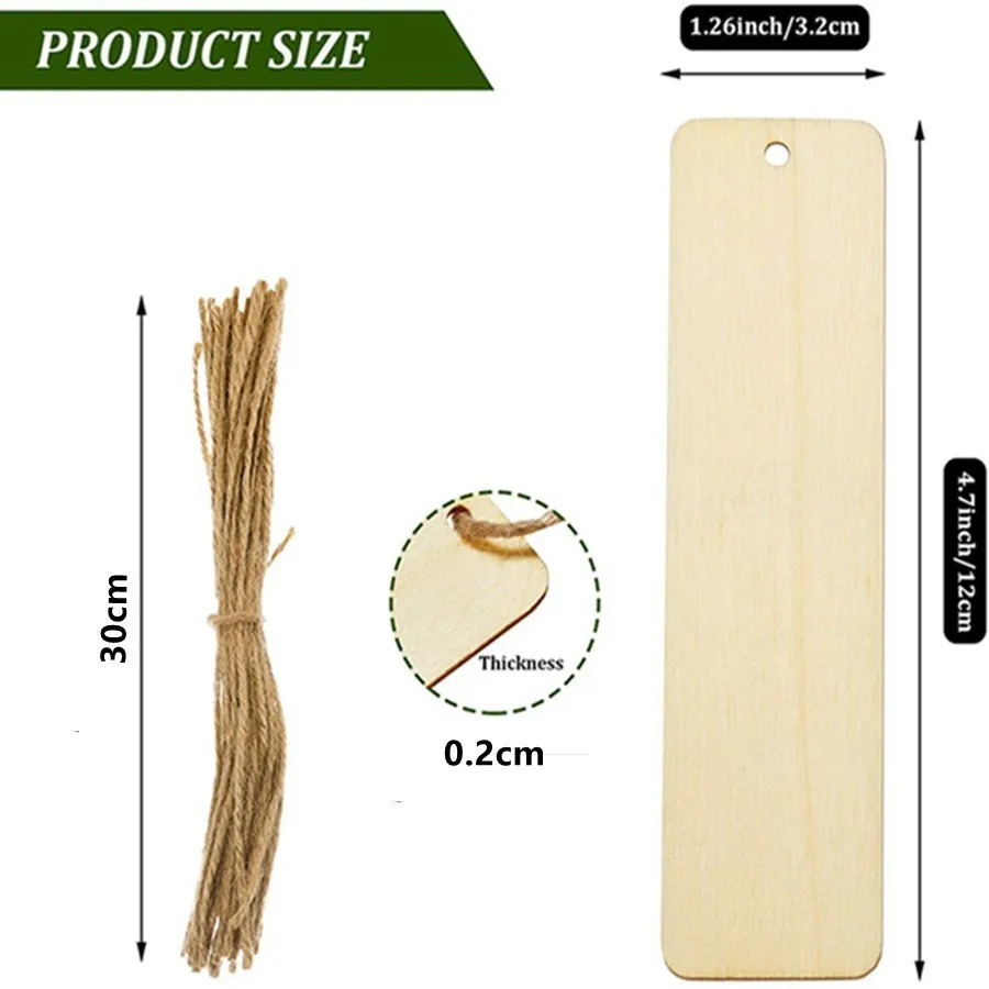 20/36 قطعة المرجعية الخشبية السائبة فارغة معلقة التسمية الإشارات المرجعية الخشبية تسجيل تسمية لم تنته الحلي مع الحبال شرابة Crafts بها بنفسك الحرف #5