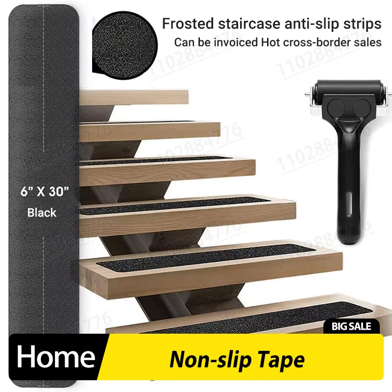 Self-adhesive Transparent Non-slip Tape PEVA Stair Step Floor Sticker Bathroom Thickened Non-slip Sticker Baby Safety Protection