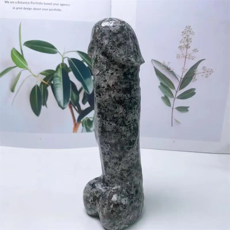 Imagem -05 - Yooperlite Crystal Massage Penis Wand Tamanho Grande Gemstone Saúde da Mulher Smooth Polido Presentes 175 cm Yoni Natural